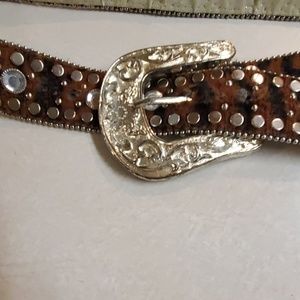 Western blingy belt